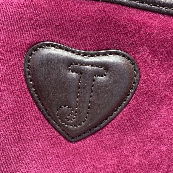 JUICY COUTURE Y2K Velour Makeup Bag Mini bag Clutch - Picture 7 of 10
